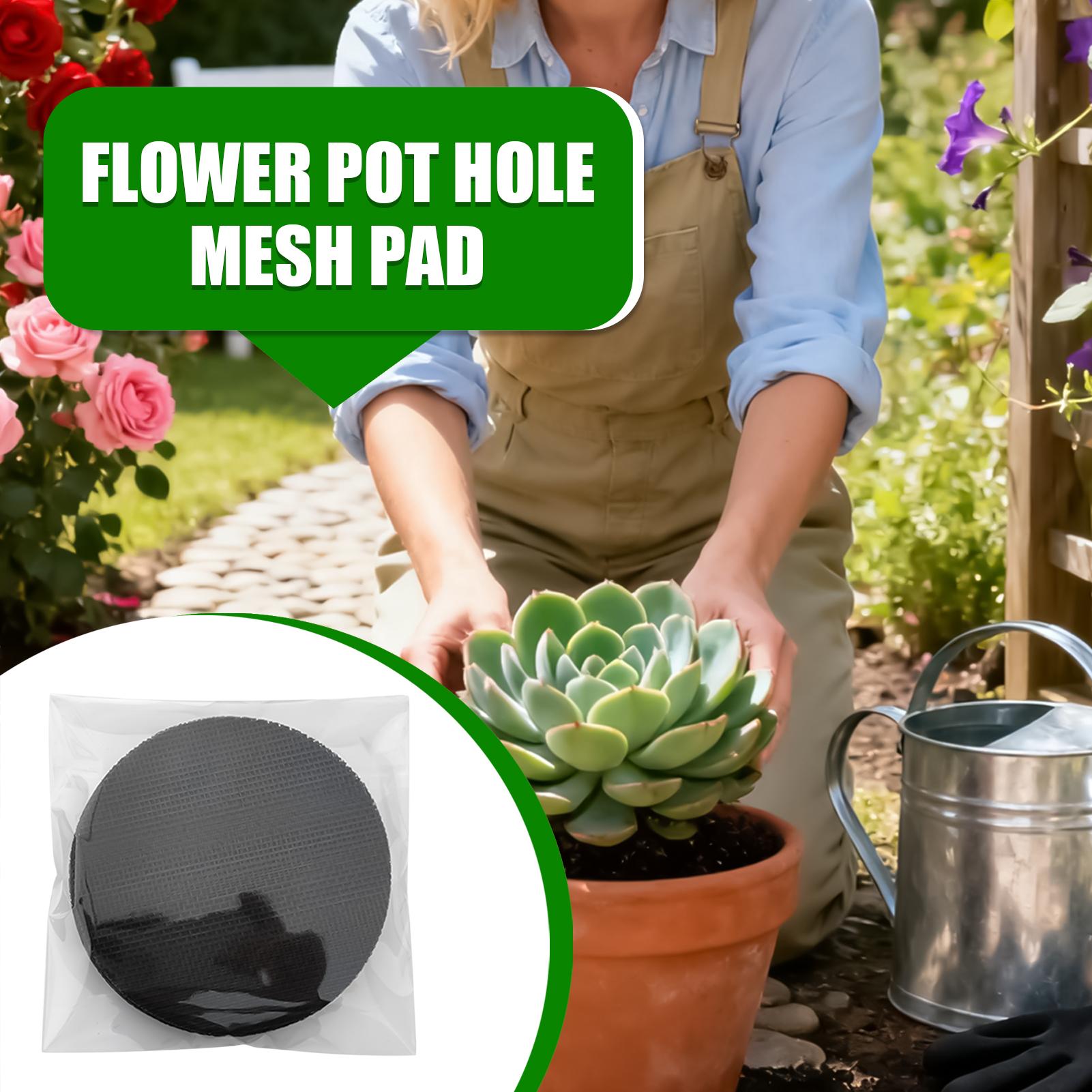 Net Pot 3 Inch - Malha de drenagem de 50 peças,