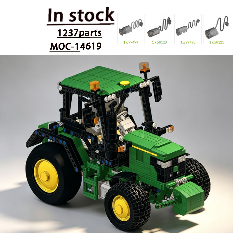 Urban Farming Building - MOC-14619 Trator de Agricultura Urbana em