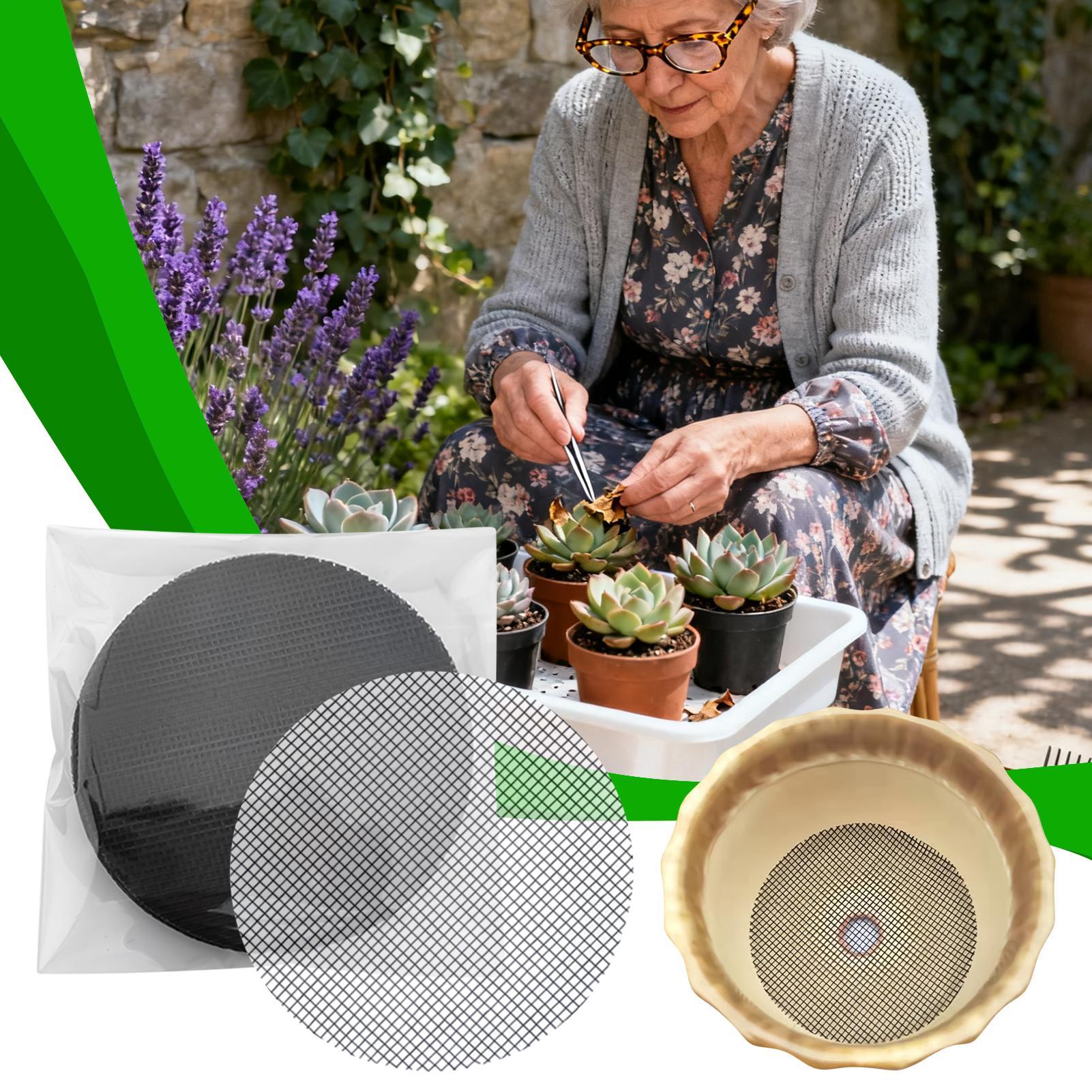 Malha de drenagem de 50 peças, - Net Pot 3 Inch avaliação e preço