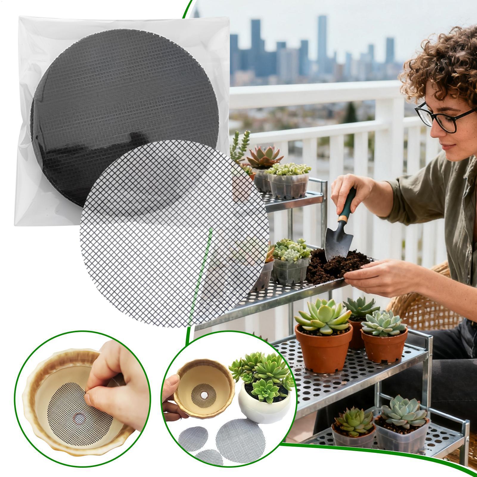 Malha de drenagem de 50 peças, - Net Pot 3 Inch avaliação e preço