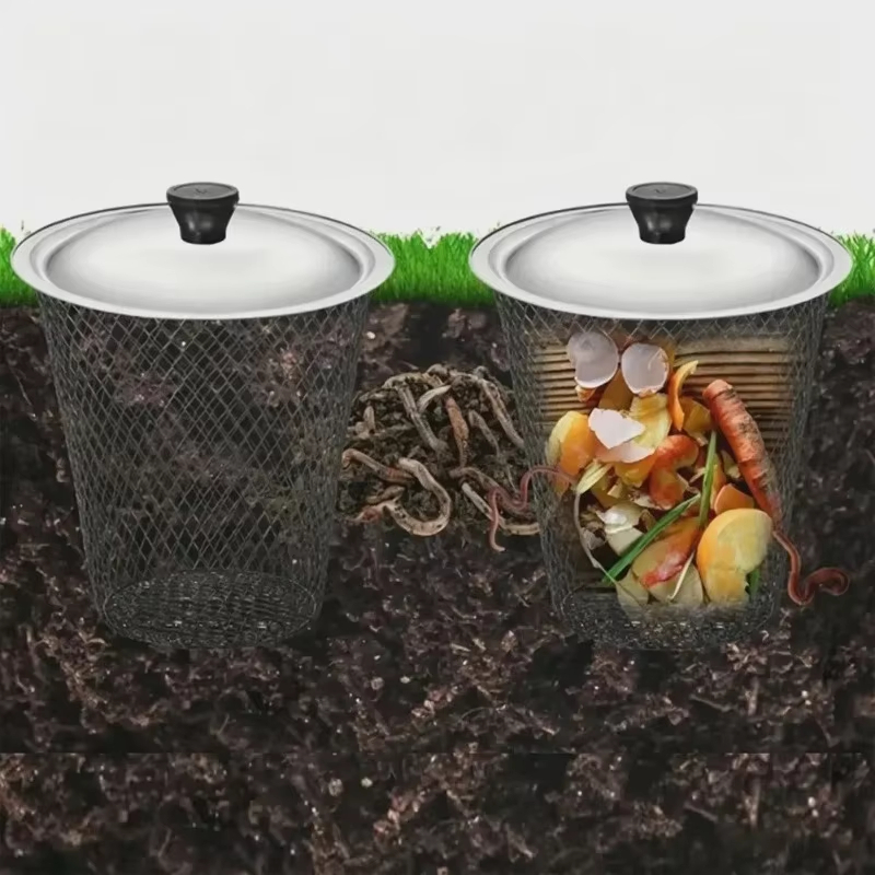 1/2 Peças Compostor de Minhoca - Urban Farming Gardening avaliação e preço