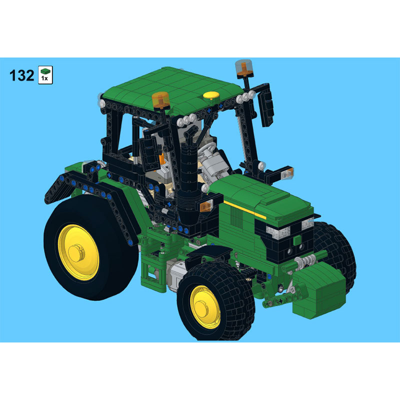 MOC-14619 Trator de Agricultur - Urban Farming Building avaliação e preço